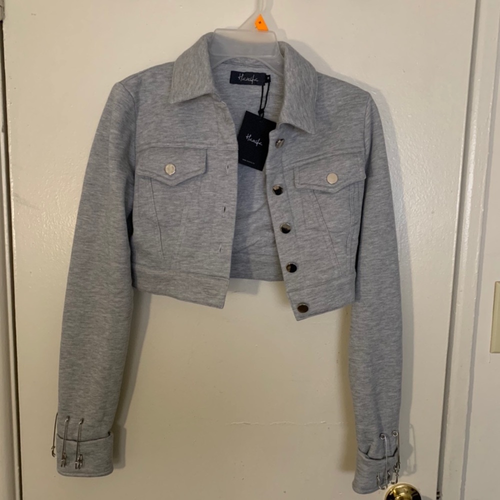 Hanifa Lori Cropped Jacket